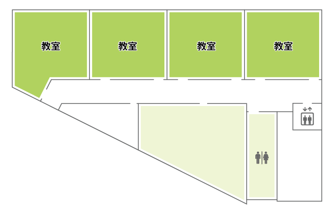 3Fフロア 教室